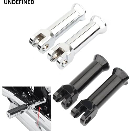 Motorcycle Rear Passenger Foot Peg Support Bracket Mount Clamp Footrest Clevis Kit For Harley Softail Fat Boy Breakout FLSB FXLR