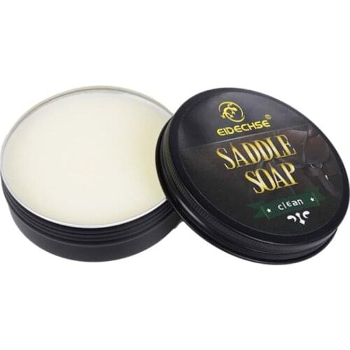 Household Leather Clean Cream Saddle Soap Leather Cleaning Soap Leather Sofa Clothing Bags Cleaning Caring Cleaning Cream
