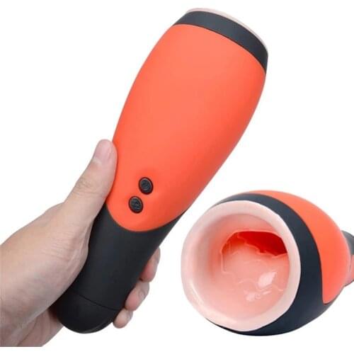 Blowjob Automatic Masturbation Cup 30 Speed Male Masturbator USB Charging Deep Throat Anal Vagina Real Pussy Sex Toys for Men