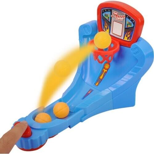 Mini Interactive Party Games Shoot Basket Machine Finger Basketball Learning Educational Toys for Kids Children