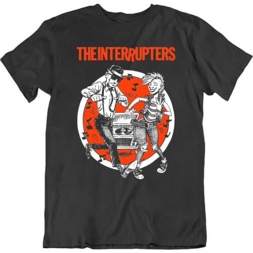The Interrupters Tour T-shirt Mens Tee Gift New From US