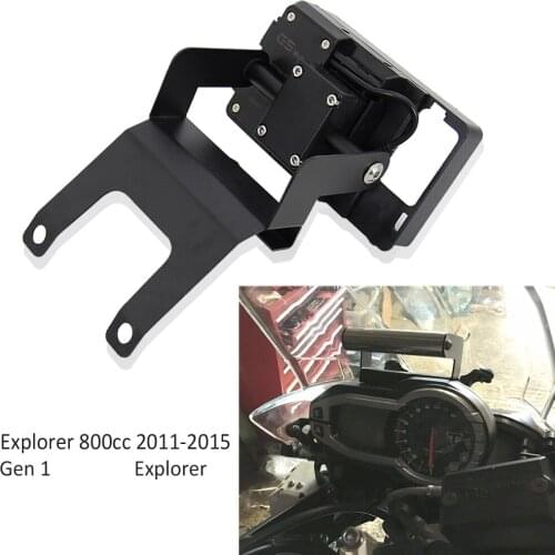 NEW Motorcycle Accessories Stand Holder Phone Navigation Plate Bracket FOR Gen 1 Explorer 800cc GPS Mount