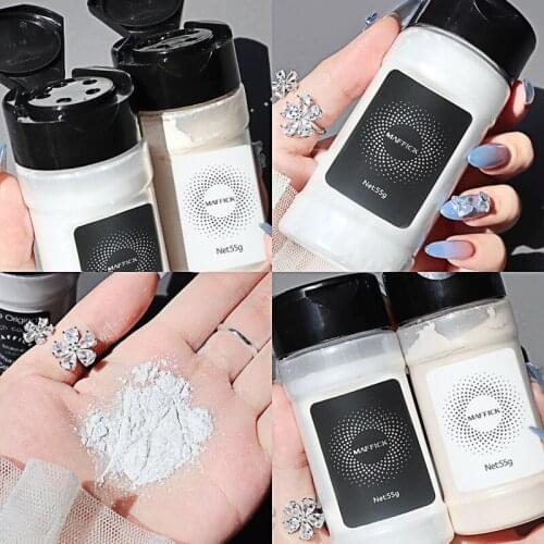 MAFFICK Loose Setting Powder Face Powder Makeup & Finishing Powder Mattifying Finish And Shine Control Translucent Powder