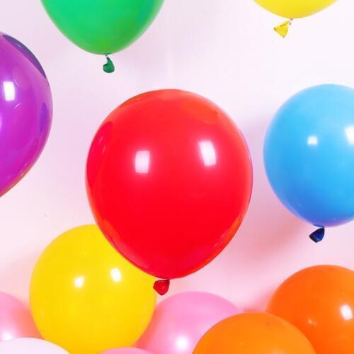 High quality 12inch 2.8g Thicken 100pc/lot circular Pearl Balloon Wedding Birthday Holiday Latex Baloons Pink Party decoration