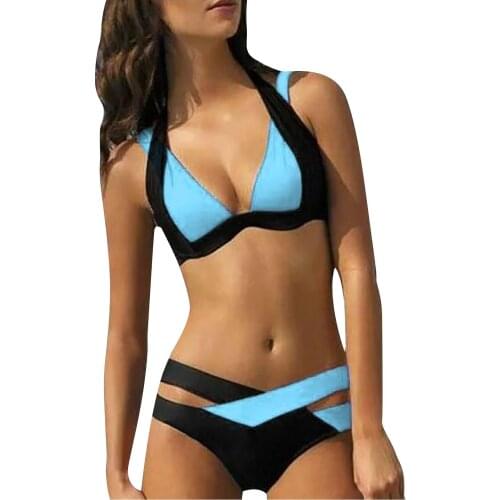 Women Sexy Lingerie Fashion Sexy Lace Bra Thong Two-Piece Underwear Set Different Models Pure Color Bikini костюм женский 40