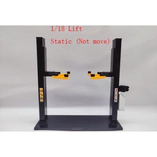 1/18 ABS material lift maintenance scene garage props model car static repair tools