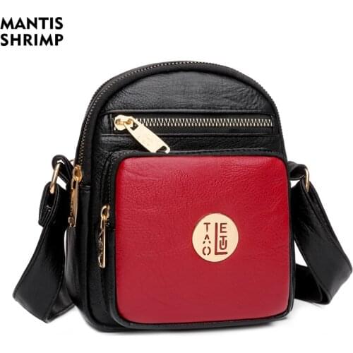 2021 High Quality Women Handbag Luxury Messenger Bag Soft Pu Leather Shoulder Bag Fashion Ladies Crossbody Bags Casual Mini Bags