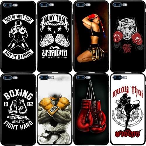 Phone Case for Xiaomi Redmi Note 9A 8 8T 7 6 7A 6A 5A 5 A1 A2 A3 Pro Max Plus Lite Muay Thai Fight Boxing