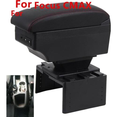 For FORD FOCUS CMAX armrest box central Store content Storage box Seat armrest box car parts