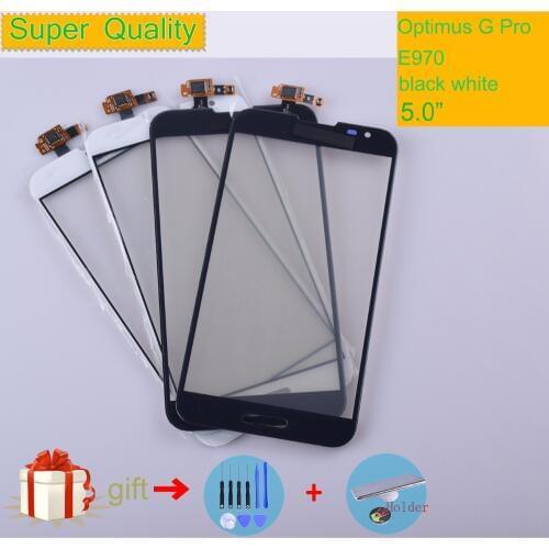 For LG Optimus G Pro E985 E980 F240 E986 Touch Screen Touch Panel Sensor Digitizer Front Glass Outer Touchscreen NO LCD