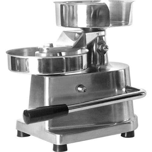 15cm Hamburger Press Forming Machine Patty Maker Food Processors With 500pcs Burger Paper Round Meat Press Machine