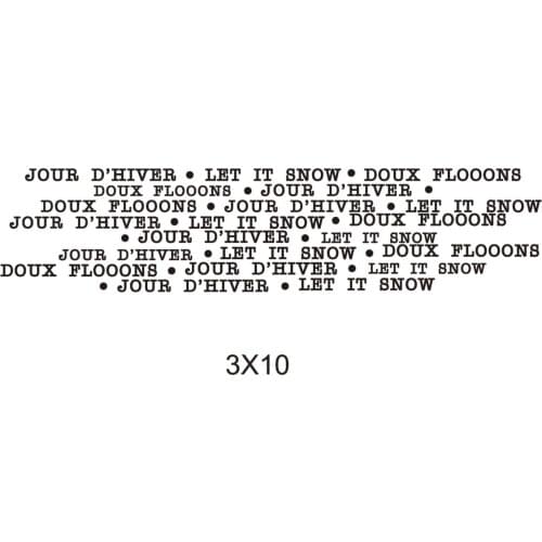 French Transparent Clear Silicone Stamp/Seal for DIY scrapbooking/photo album Decorative clear stamp A3113