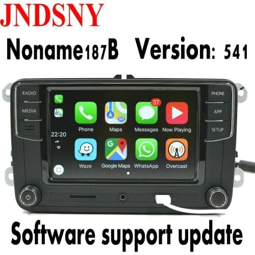 JNDSNY CarPlay Noname RCD330 RCD330G Plus CarPlay MIB Car Radio For VWGolf 5 6 Jetta CC Tiguan Passat B6 B7 Polo 6RD 035 187B