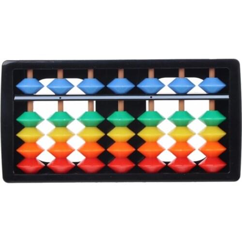 Colorful Abacus Arithmetic Soroban Maths Calculating Tools Educational Toy
