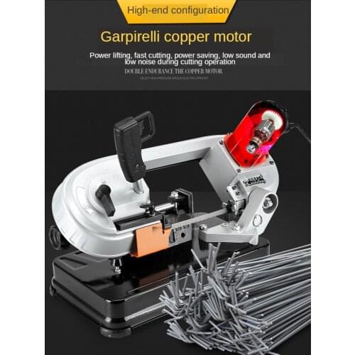 Multi-Functional Variable Speed Saw Mini Metal /Woodworking Band Saw Household Electric Cutting Machine