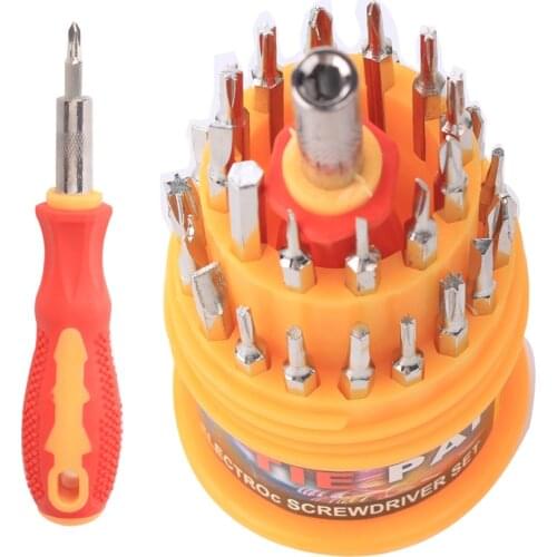 31 In 1 Screwdriver Multi-Function Combination Maintenance Disassembly Machine Screwdriver Hardware Tool