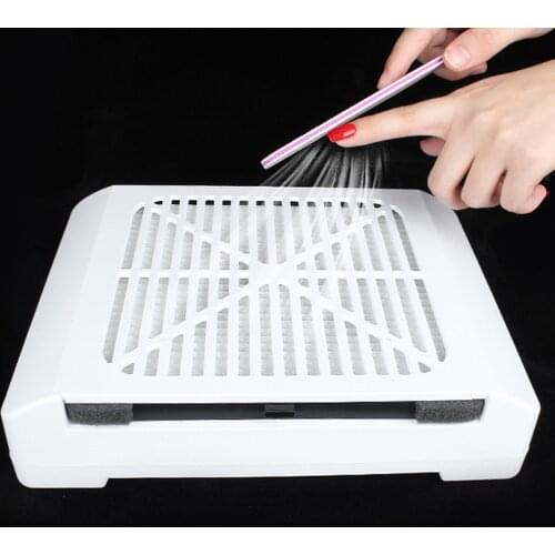 1pcs Nail Dust Collector Fan Vacuum Cleaner Manicure Machine Tools With Filter Strong Power Nail Art Tool Nail Vacuum Cleaner