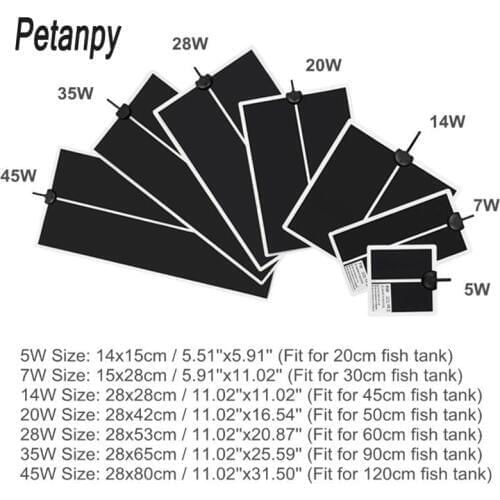 5-45W Terrarium Reptiles Heat Mat Climbing Pet Heating Warm Pads Adjustable Temperature Controller Mats Reptiles Supplies