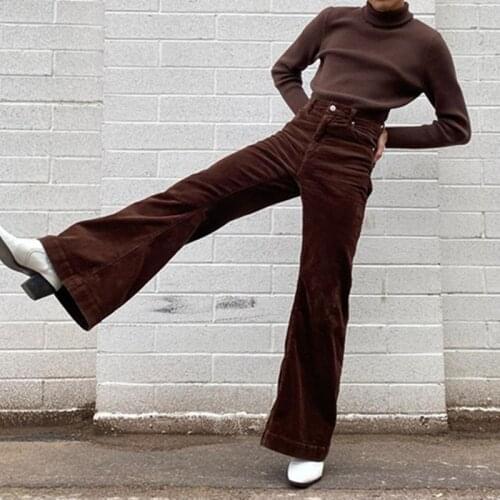 Y2K Joggers Women Cargo Pants 90s Streetwear Caramel Brown Low Waist E Girl Aesthetic Straight Trousers Female 2021 New