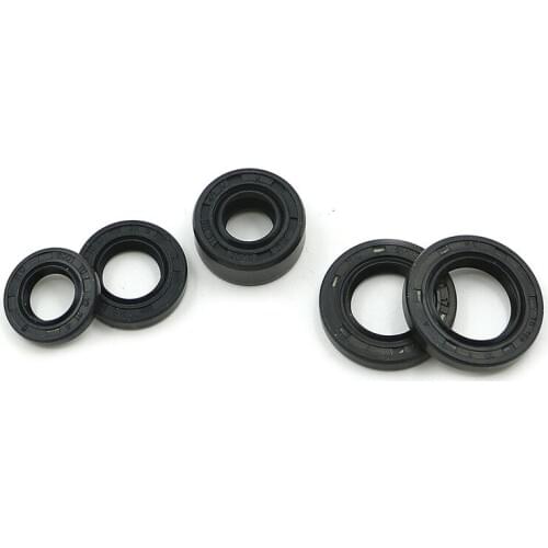 5PCS Engine Oil Seal Kit Rubber For Honda CRF50 Z50 XR50R S65 ATC70 CRF70 C70 CT70 SL70K XR70R XL70 70 PASSPRT CL70 SCRAMBLER