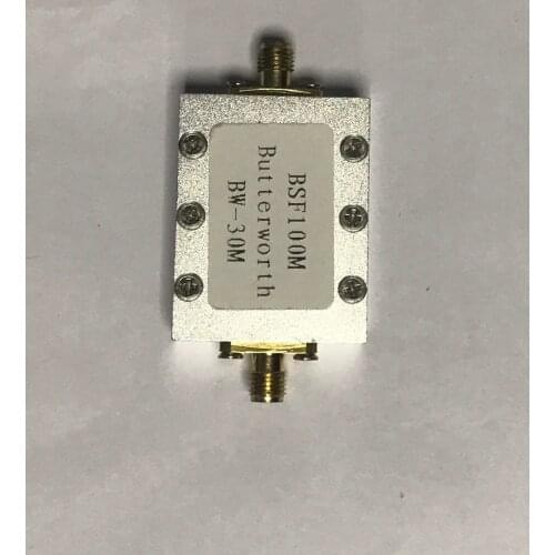 88-108m Band Stop Filter Passive Notch Filter Anti FM Interference Filter CNC Aluminum Alloy Shell