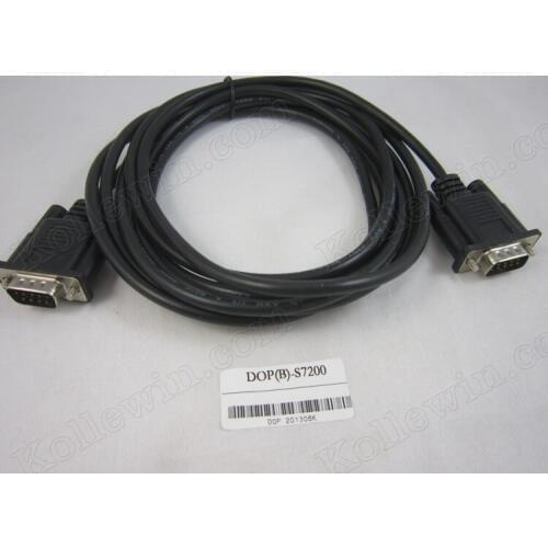 Free Shipping Compatible DOP-S7-200 PLC Cable, DOP-S7200 to connect Delta DOP Touch Panel and S7-200 PLC,NEW DOP-S7 200