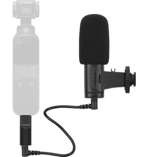 For DJI Osmo Pocket 3.5mm Mic Adapter And 3.5mm microphone with Data Cable For Osmo Pocket Record Video Extension Accessories