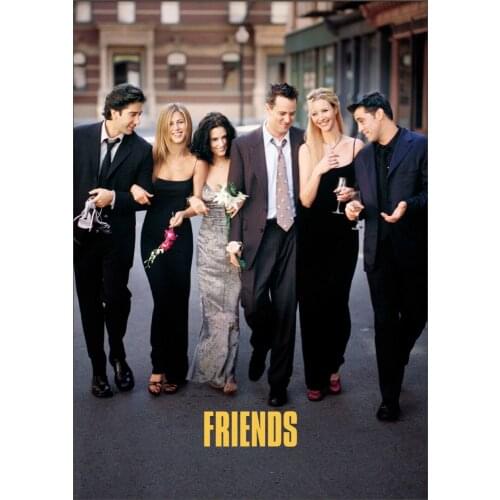 FRIENDS Classic TV Show Art Silk Poster Print 24x36inch