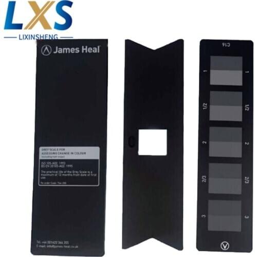 James Standard Heal Stained Grey Card ISO 105 A02 For Evaluate Color Fastness Discolor