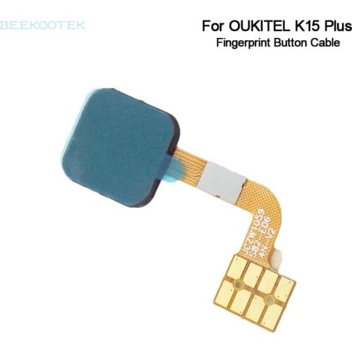 New Original Cellphone Fingerprint Button Cable FPC Accessories Parts For Oukitel K15 Plus 6.52 Inch Smartphone