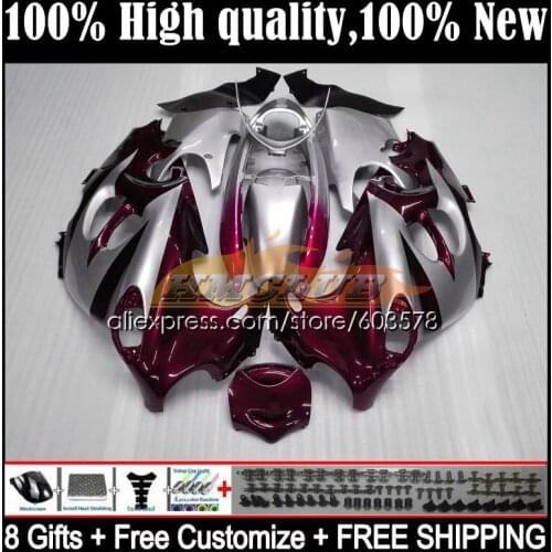 Body For SUZUKI KATANA GSX750F GSXF 600 750 1CL.78 Wine red GSXF600 03 04 05 06 07 GSXF750 2003 2004 2005 2006 2007 Fairing