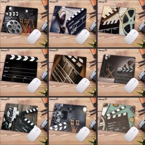 Mairuige Big Promotions clapperboard movie spotlight 22X18CM Mouse pad Gamer gaming Speed Mousepad keyboard mat for Boy Gift