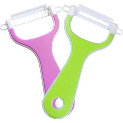 Middia Luxery Ceramic Peeler Fruit and Vegetable Peeler Kitchen Peeler