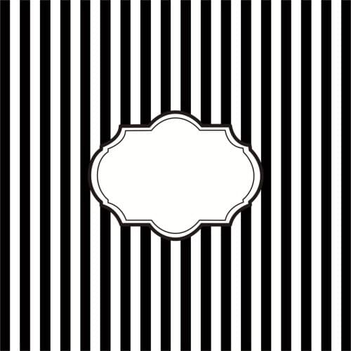 Laeacco White And Black Stripes Pattern Portrait Scene Photography Backgrounds Customized Photographic Backdrop For Photo Studio