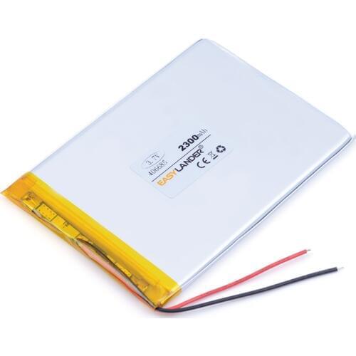 Lithium ion rechargeable batteries 406685 2300MAH For wisdom cool x5 Newman T7S HKC ma tablet battery Vedio Game