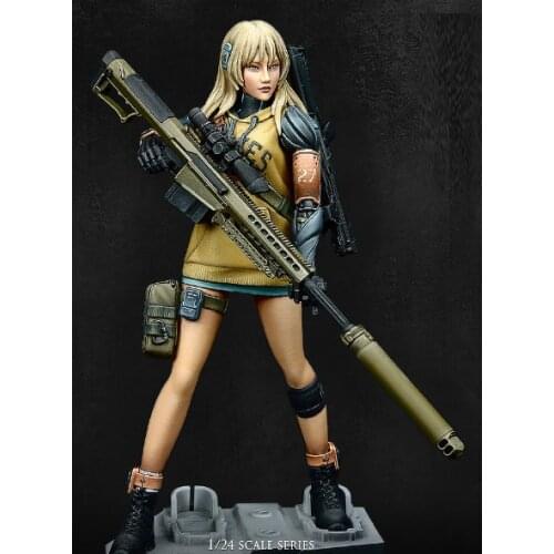 [tusk model]resin figure 75mm scale resin model kits unpainted miniatures n75020