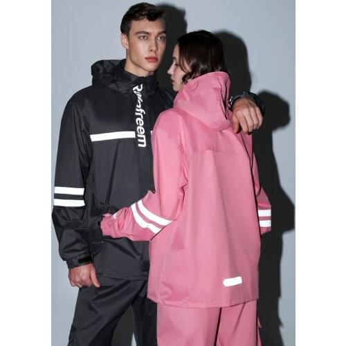 Fashion Thick Rain Coat Set Men Women Sport Impermeable Golf Rain Coat Motorcycle Waterproof Capa De Chuva Household Goods 60