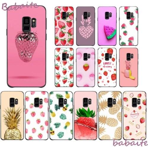 Babaite cartoon fruit strawberry watermelon Phone Cover for Samsung J7NEO 8 2018 7PRIME A3 2016 310 6 7 8 2018 6S 6 PLUS 7 720