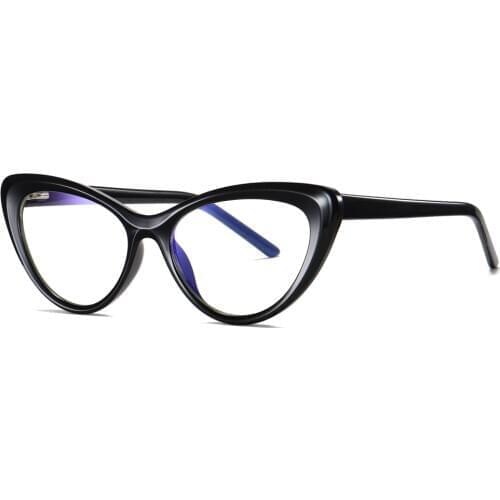 2020 Womens Computer Glasses Blue Light Blocking Eyeglasses Butterfly Cateye Anti Blue Ray TR90 Optical Eyewear Frames for Women