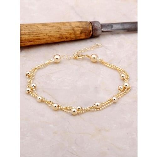 Authentic Anatolian Traditional Mardin Handmade Rose, Silver and Gold Colored Bracelet Elegant Girl Bracelet