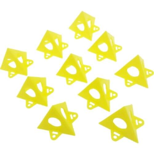 Woodworking paint stand Frame paint block shelf Triangular plastic foot stand