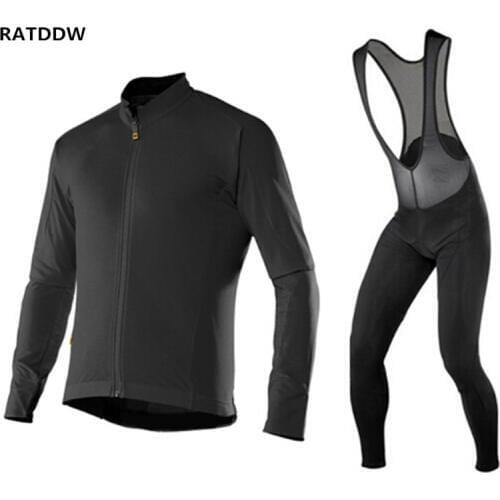 Pro Men Winter Cycling Clothing Ciclismo Maillot Thermal Fleece Cycling Jersey MTB Bike Bicycle Jacket For Winter