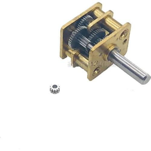 Motor reduction gear box GA12-N20 ALL METAL 12mm gear case