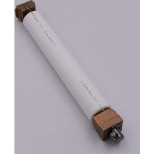 New Platen Roller Rubber Roller with Copper Bush Shaft Fit for ZM400 ZM-400 200DPI 300DPI Barcode Printer PN 79815M