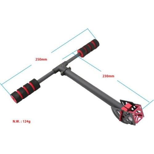 Universal Manual Carbon Fiber Folding Tripod 0-90 Degree Adjustable Landing Gear 450mm-600mm for DIY FPV Multirotor Drones Quad