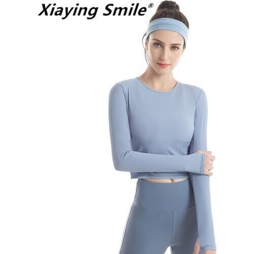 Xiaying Smile Yoga Tops