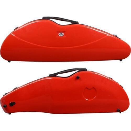 Yinfente Red Violin Hard Case 4/4 Carbon Fiber Composite 1.8kg Light code lock