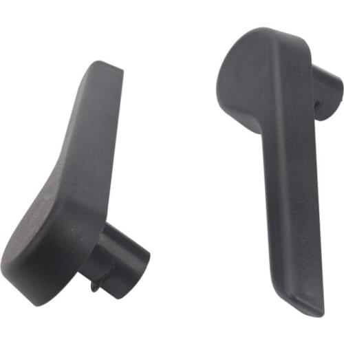 New 1/2pcs Left Right Black Seat Handle Recliner Seat Adjustment Handle Car Pull Handles Interior Hand Seat Tilt Pull