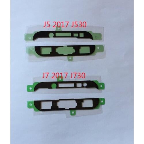 1sets/lot Original New LCD Display Frame Front Housing Adhesive Sticker Glue Tape For Samsung Galaxy J5 J530 J7 J730 2017