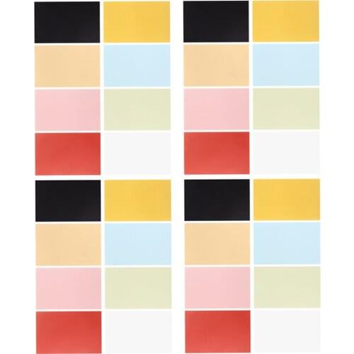 100pcs Color Vellum Paper Colored Translucent Sketching Paper Tracing Paper